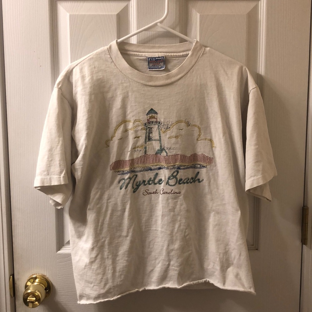 🌼Vintage Myrtle Beach Cropped Tee
